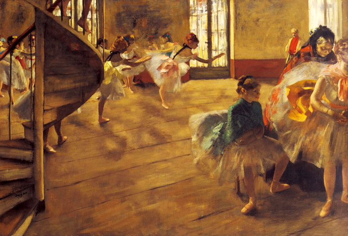  埃德加·德加 Edgar Degas—— 排练1874